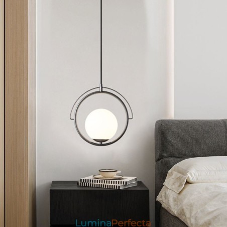 Lampă suspendată cu bile de sticlă Decor Lampă suspendată pentru casă Lampă suspendată cu bile de sticlă Decor Lampă suspendată pentru casă