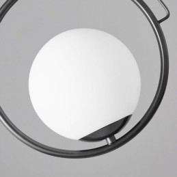 Lampă suspendată cu bile de sticlă Decor Lampă suspendată pentru casă