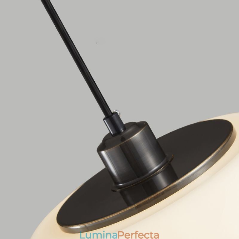 Lampă suspendată modernă din sticlă Pumpkin Design Pendant