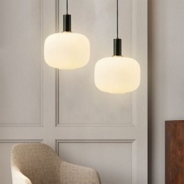 Lampă suspendată modernă Lumini suspendate simple creative din sticlă
