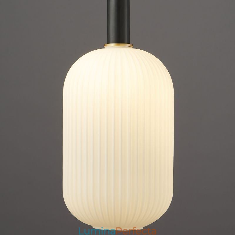 Lampă suspendată modernă Lumini suspendate simple creative din sticlă