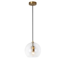 Lampă suspendată modernă din sticlă Lampă suspendată cu un singur cap