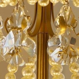 Lampă suspendată elegantă din sticlă Leaf