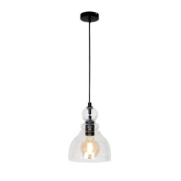 Lampă suspendată modernă din fier Gourd Lampă suspendată din sticlă