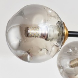 Plafoniera modernă din sticlă cu 6 lumini Magic Bean