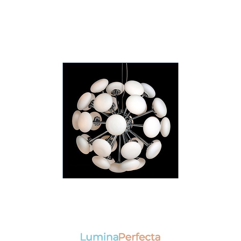 Lampă ModernYestaurant Lampă Circulară Simple Artă din Sticlă Pendant Stil European