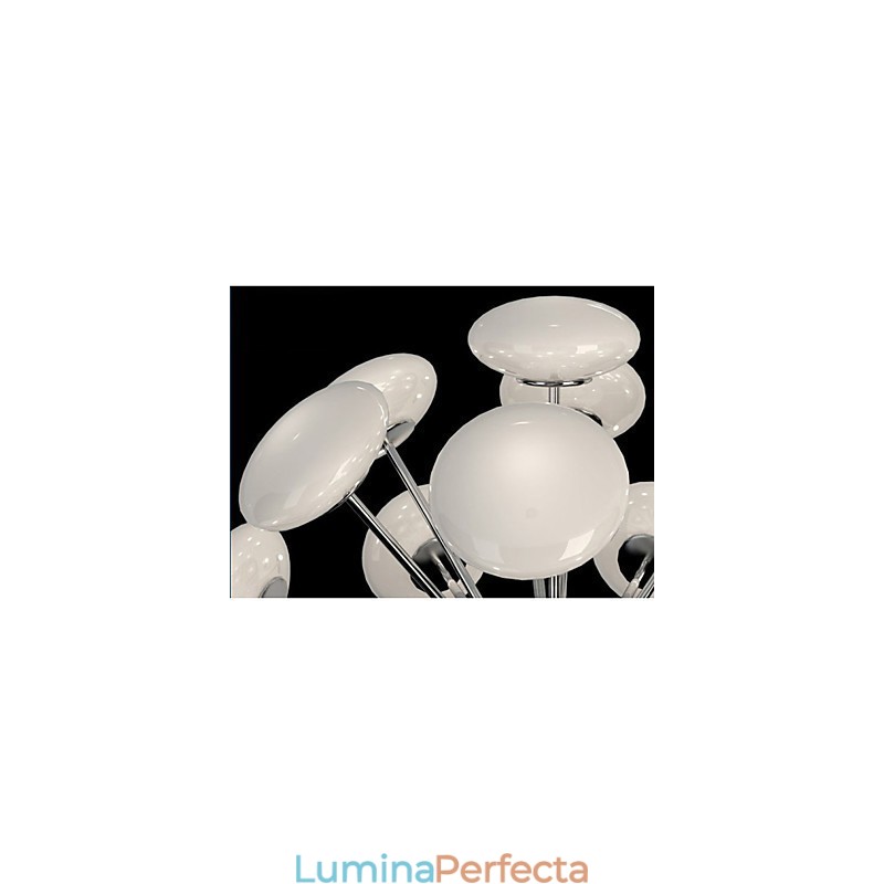 Lampă ModernYestaurant Lampă Circulară Simple Artă din Sticlă Pendant Stil European