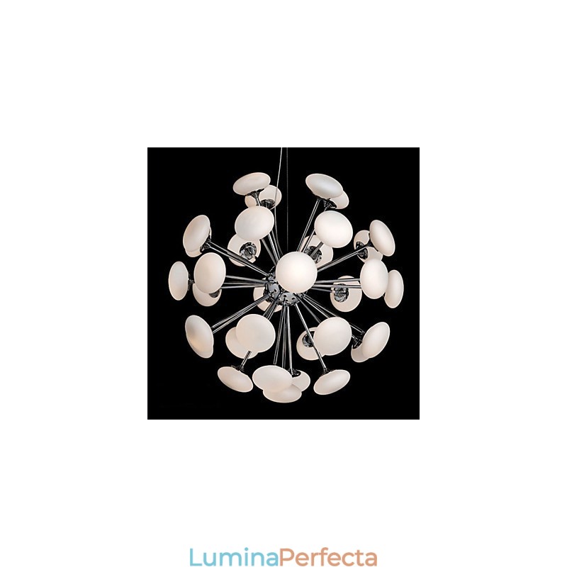 Lampă ModernYestaurant Lampă Circulară Simple Artă din Sticlă Pendant Stil European