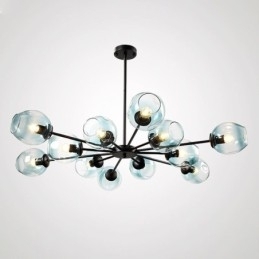 Lampă cu pandantiv din sticlă nordică Lampă magică în formă de fasole Iluminare candelabru