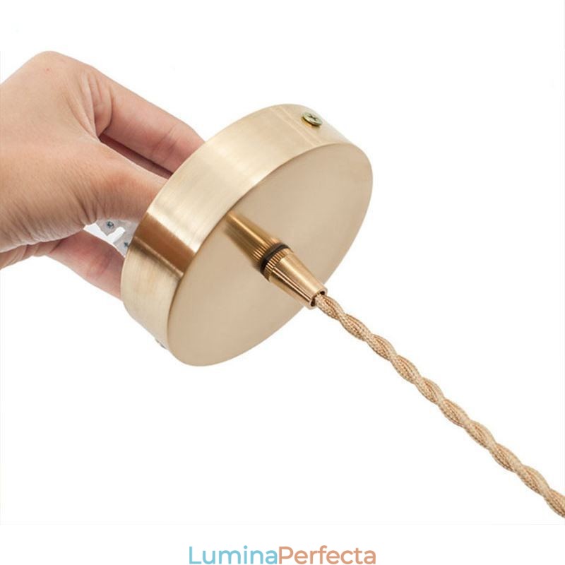 Lampă de iluminat cu pandantiv din sticlă, modernă, retro, lampă cu abajur de flori, cu comutator de răsucire
