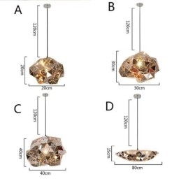 Lampă cu pandantiv creativă nordică Iluminat pentru casă de modă Lampă pentru noptiere