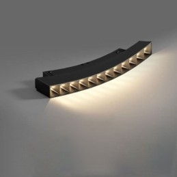 Lumină circulară pe șină Corp de iluminat pe șină magnetică încasabilă 150 cm