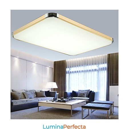 Lampă de încadrare modernă din aluminiu, dreptunghiulară, în formă de iPhone 5, cu lumină reglabilă
