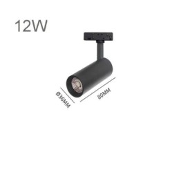 Sistem de iluminat pe șină circulară Corp de iluminat pe șină magnetică încasabilă 120cm