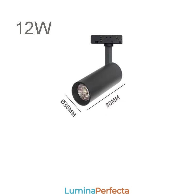 Sistem de iluminat pe șină circulară Corp de iluminat pe șină magnetică încasabilă 120cm