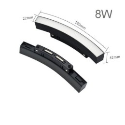 Lumină pe șină Corp de iluminat circular încastrat magnetic 120cm