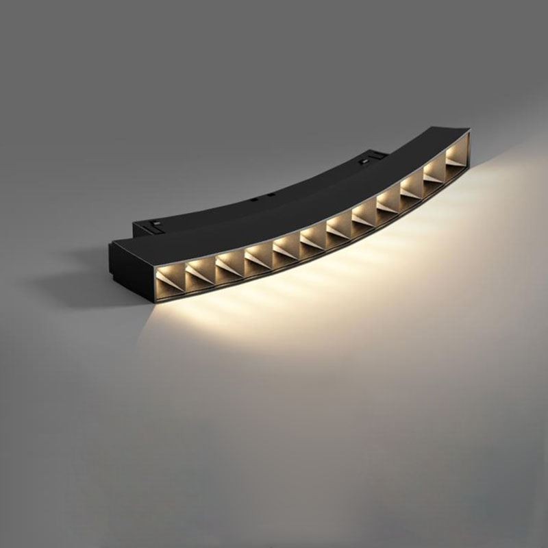 Lumină circulară magnetică pe calea reflector încastrat Lumină decorativă 80 cm