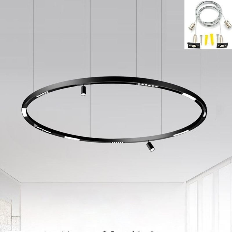 Sine de iluminat încastrate Benzi rotunde magnetice din aluminiu