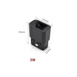 Lumină pentru grilă de sină Lumină pentru grilă magnetică încasabilă