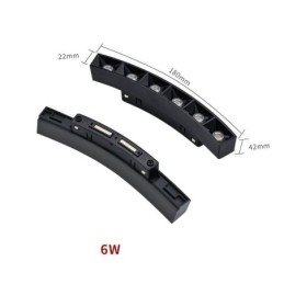 Lumină pentru grilă de sină Lumină pentru grilă magnetică încasabilă