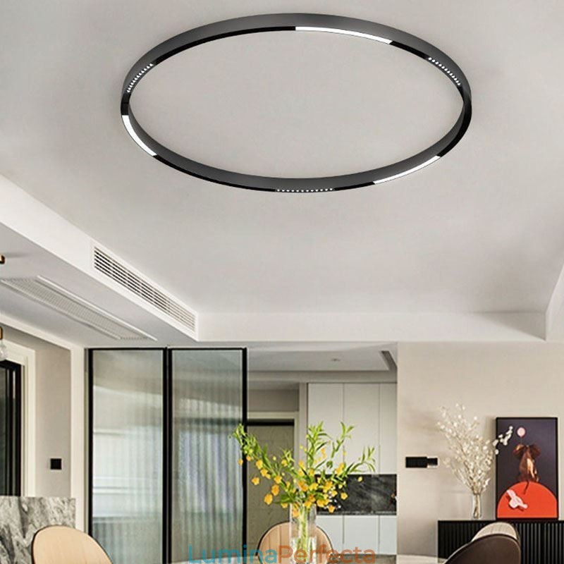 Proiector magnetic încastrat cu lumină liniară pe cale