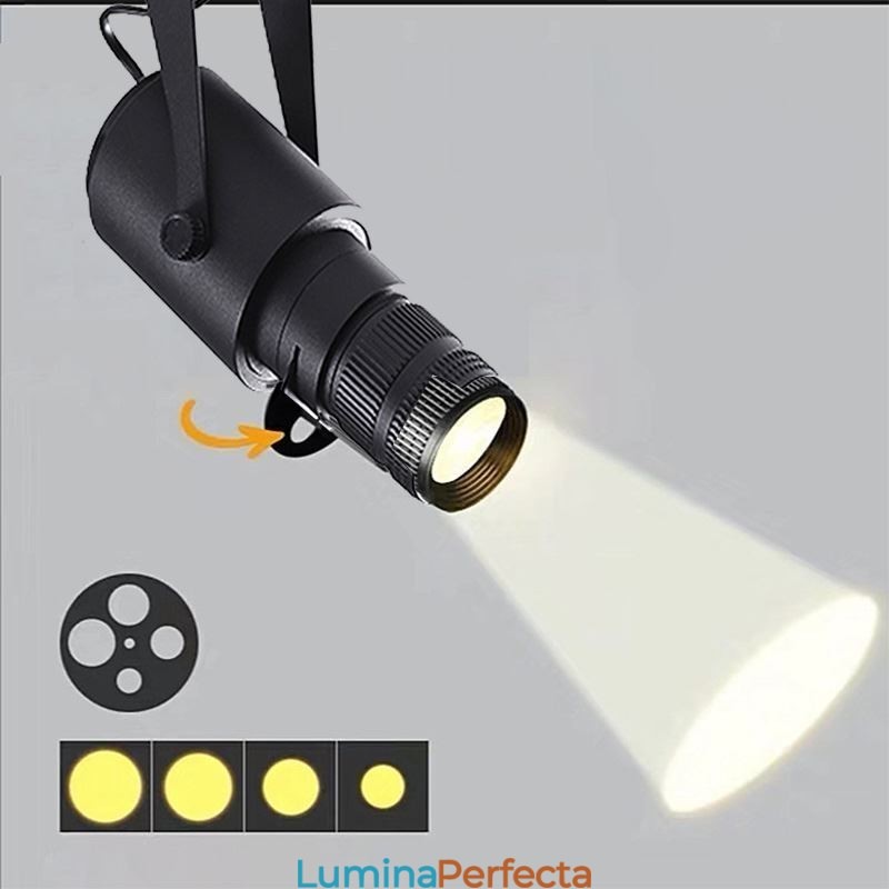 Spot Light Stage KTV Plafon Spot 4 niveluri de reglare a deschiderii