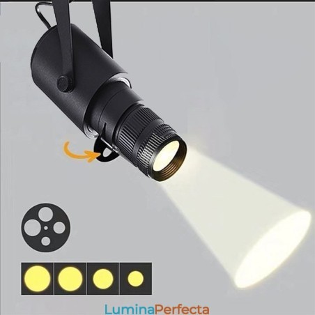 Spot Light Stage KTV Plafon Spot 4 niveluri de reglare a deschiderii