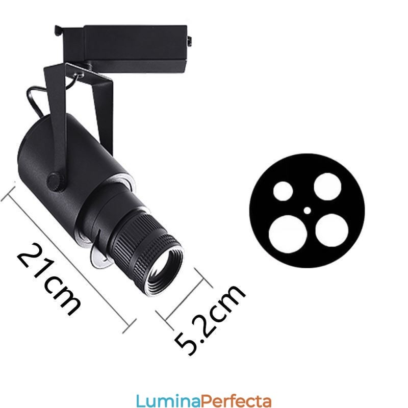 Spot Light Stage KTV Plafon Spot 4 niveluri de reglare a deschiderii