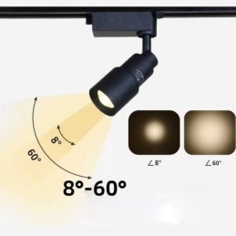 Lumină de accent cu focalizare gratuită