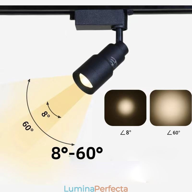Lumină de accent cu focalizare gratuită