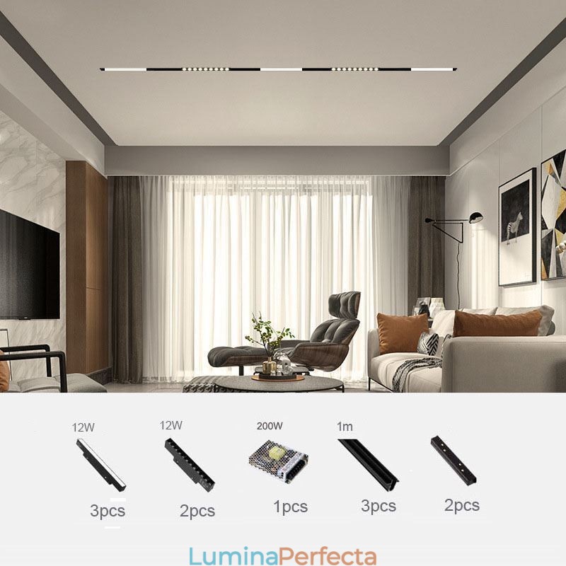 Lumină pe cale magnetică Spot încastrat Lumină decorativă 3M 36V