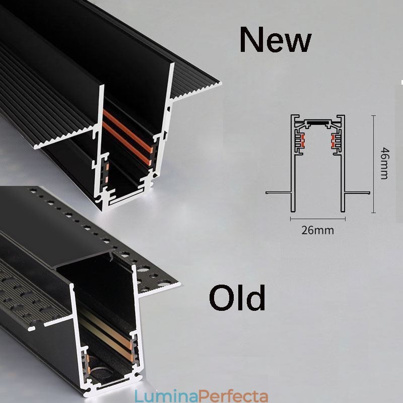 Lumină pe cale magnetică Spot încastrat Lumină decorativă 3M 36V