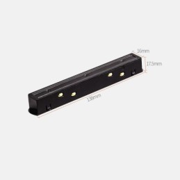 Spot încastrat Lumină magnetică pe sină Lumină decorativă 3M*2