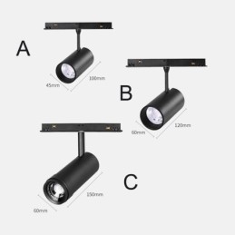 Spot cu piese magnetice Spot încastrat