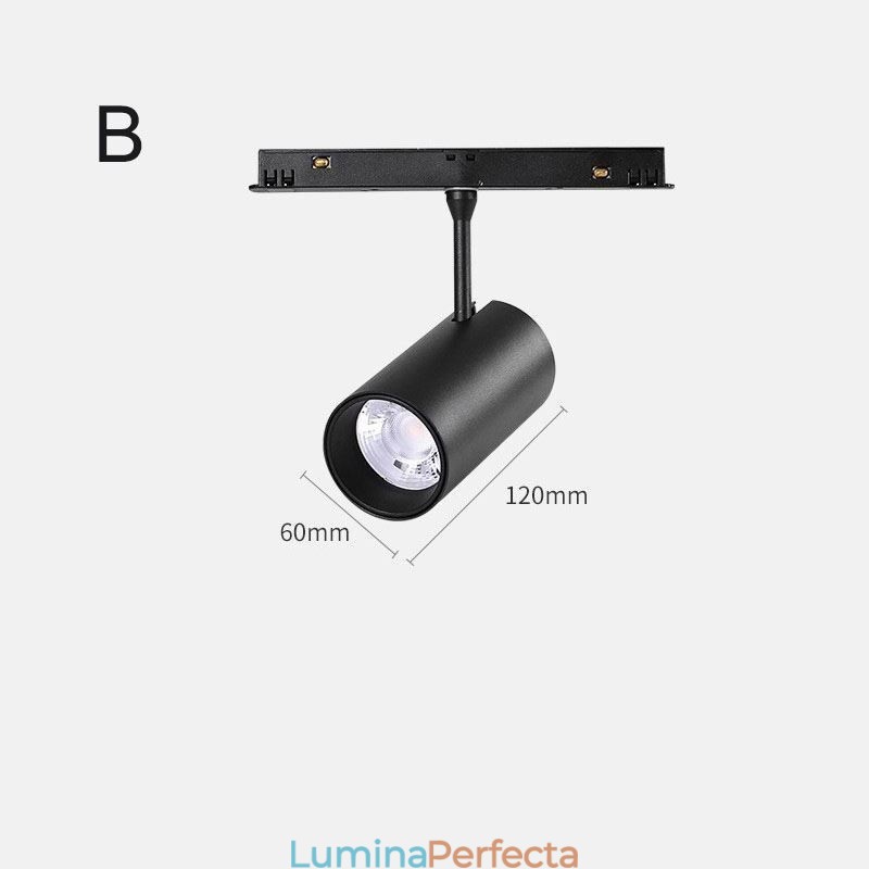 Spot cu piese magnetice Spot încastrat