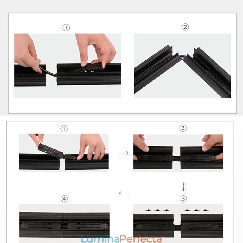 Accesorii magnetice pentru iluminat pe șină