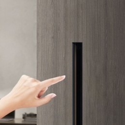 Sine de iluminat pe șine încastrate Profil de suprafață de șină magnetică din aluminiu Banda de lumină ultra subțire de șină 100 cm