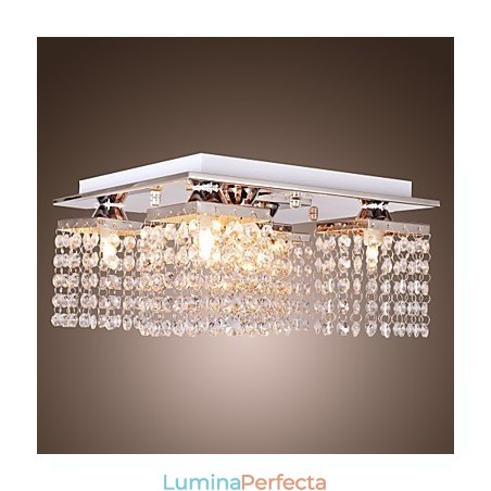 Plafoniera Crystal Modern 5 Lumini Plafoniera Crystal Modern 5 Lumini