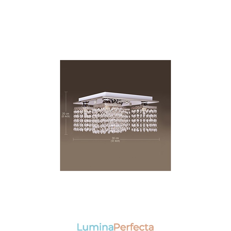 Plafoniera Crystal Modern 5 Lumini