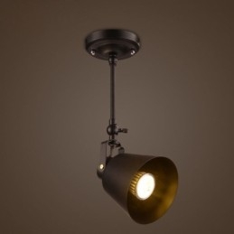 Plafoniera vintage din fier rustic rustic