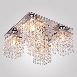 Plafoniera Crystal Modern 5 Lumini