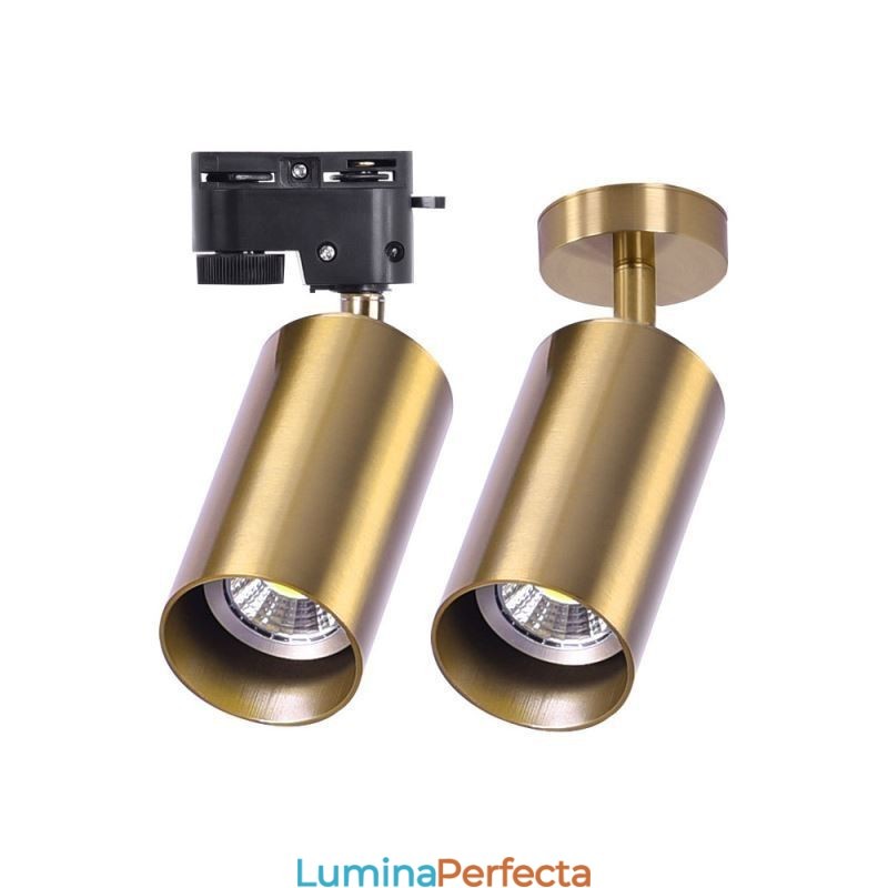 Lumină modernă, simplă, din aluminiu