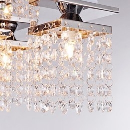 Plafoniera Crystal Modern 5 Lumini