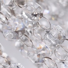 Plafoniera Crystal Modern 5 Lumini