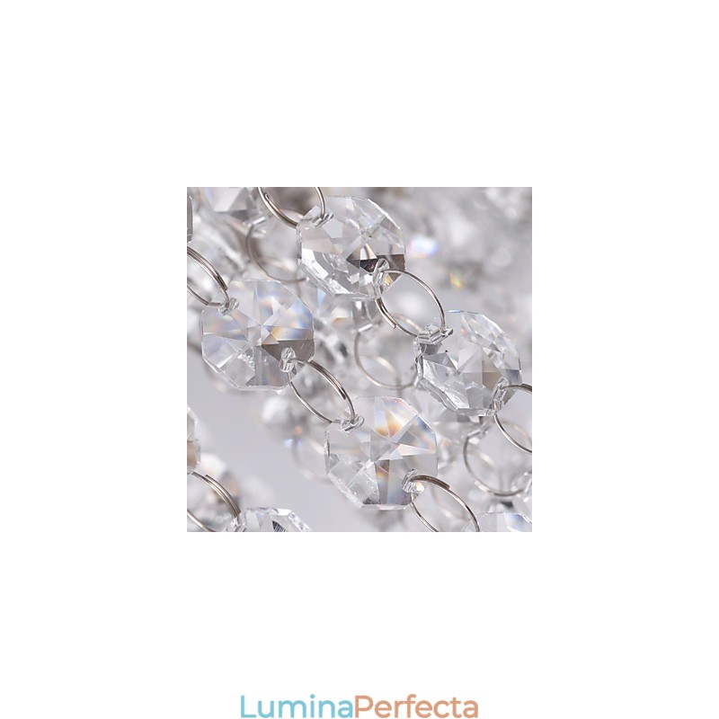 Plafoniera Crystal Modern 5 Lumini