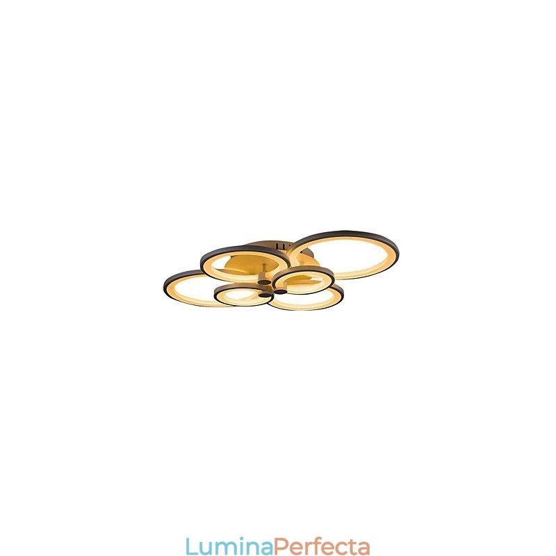 Plafoniera cu pandantiv acrilic cu design elegant