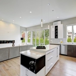 Lampă de suspendare artistică cu 3 lumini, cu abajururi din sticlă, bază de bec G4