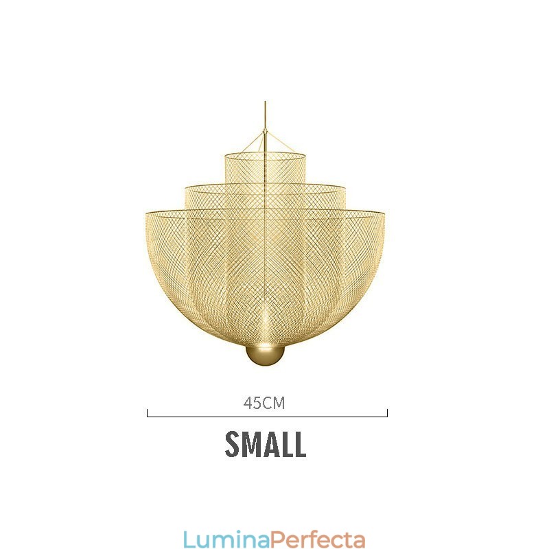 Nordic Grid Designer Creativ și unic Formă Artă decorativă suspendată