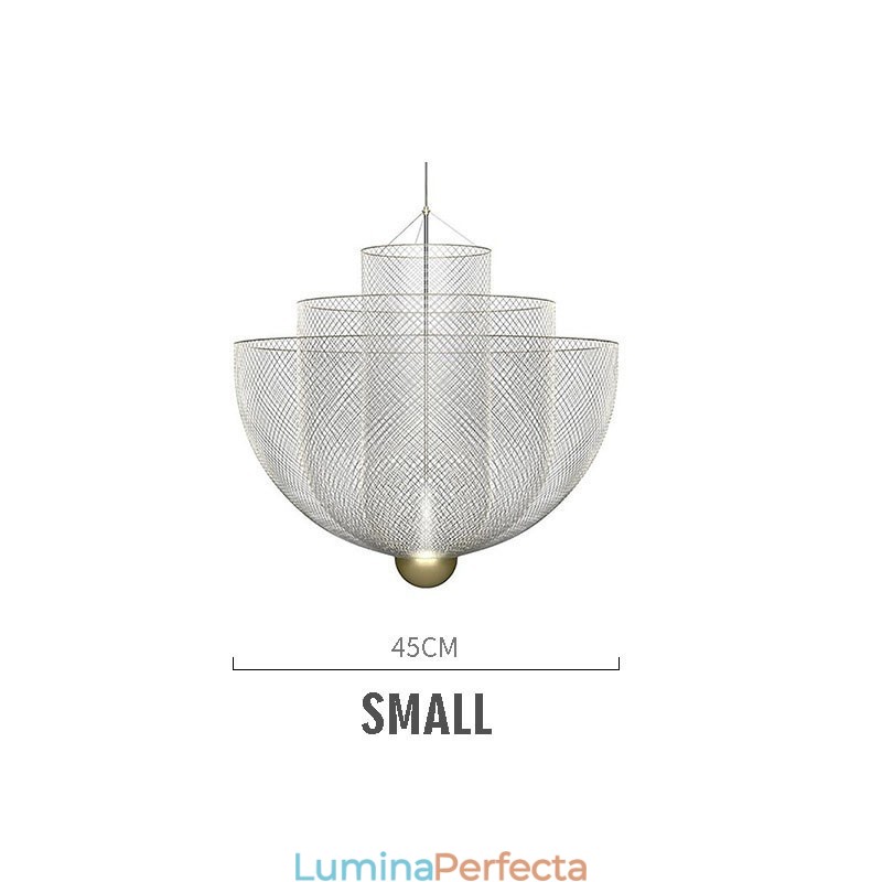 Nordic Grid Designer Creativ și unic Formă Artă decorativă suspendată