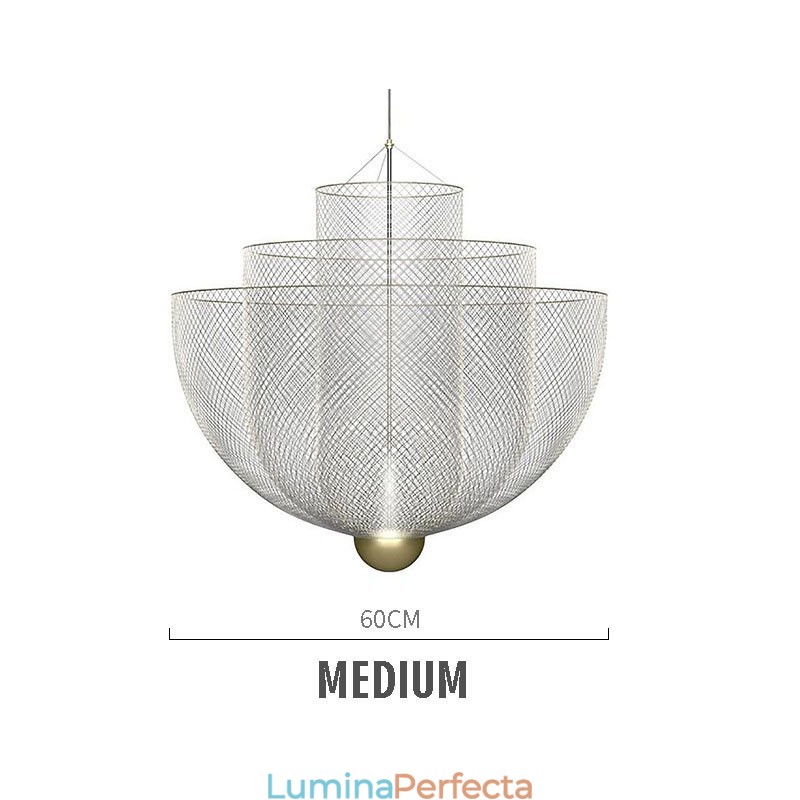 Nordic Grid Designer Creativ și unic Formă Artă decorativă suspendată